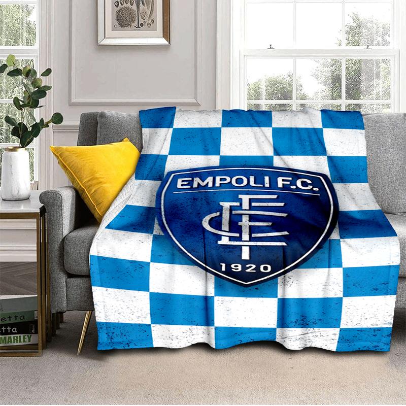 Football Empoli Crest Blanket Lightweight Ideal Bedding Blanket Perfect for Travel, Camping, Living Rooms, Offices, Sofas, Fan Christmas gift