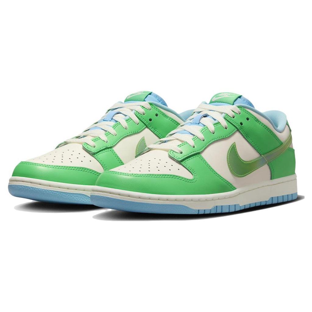 Nike Dunk Low Green Shock Sneakers da Uomo Acquarius-Blue Sail Vapor-Green FZ4015-399