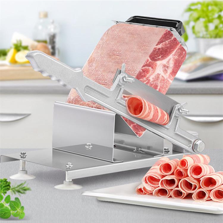 Enhanced Manual Meat and Vegetable Slicer - Perfect for Mutton, Vegetables, and Medicinal Ingredients