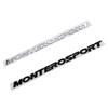 MONTERO SPORT logo emblém na kapotu štítek nálepky na auto pro Mitsubishi Montero 3D logo přední světla zadní kufr renovace obtisky příslušenství