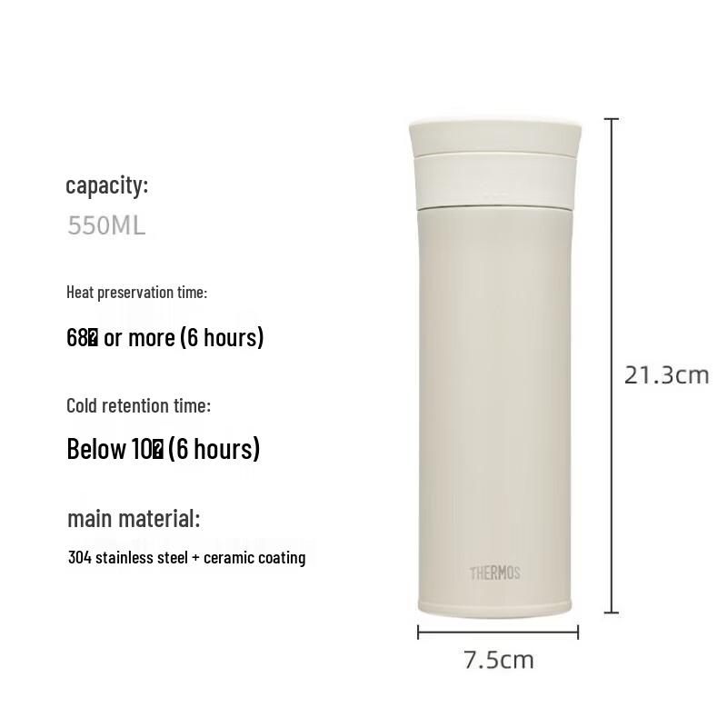 THERMOS TCMV 550ml Stainless Steel Insulated Mug