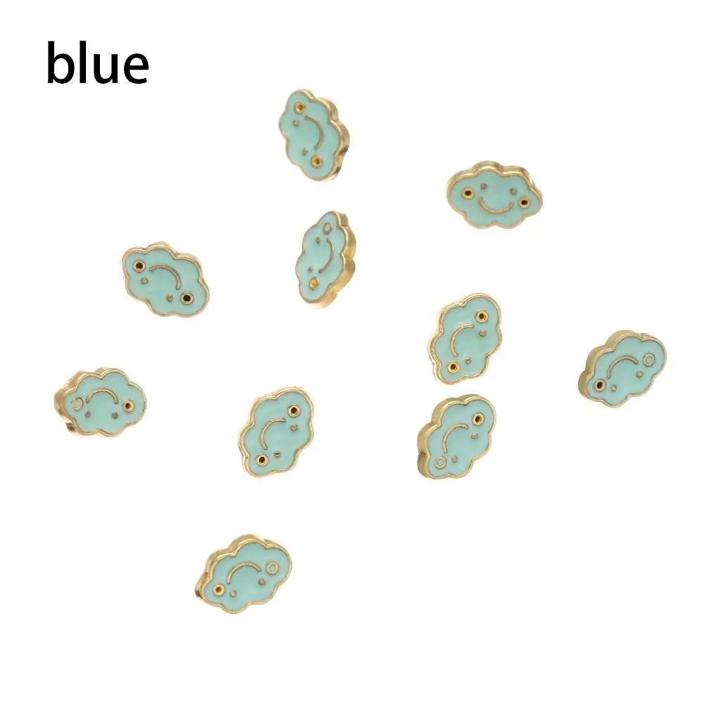 50pcs 3mm/4mm/5mm Handmade Mini Metal Buttons DIY Doll Clothing Sewing Round Buttons DIY Doll Clothes Accessories