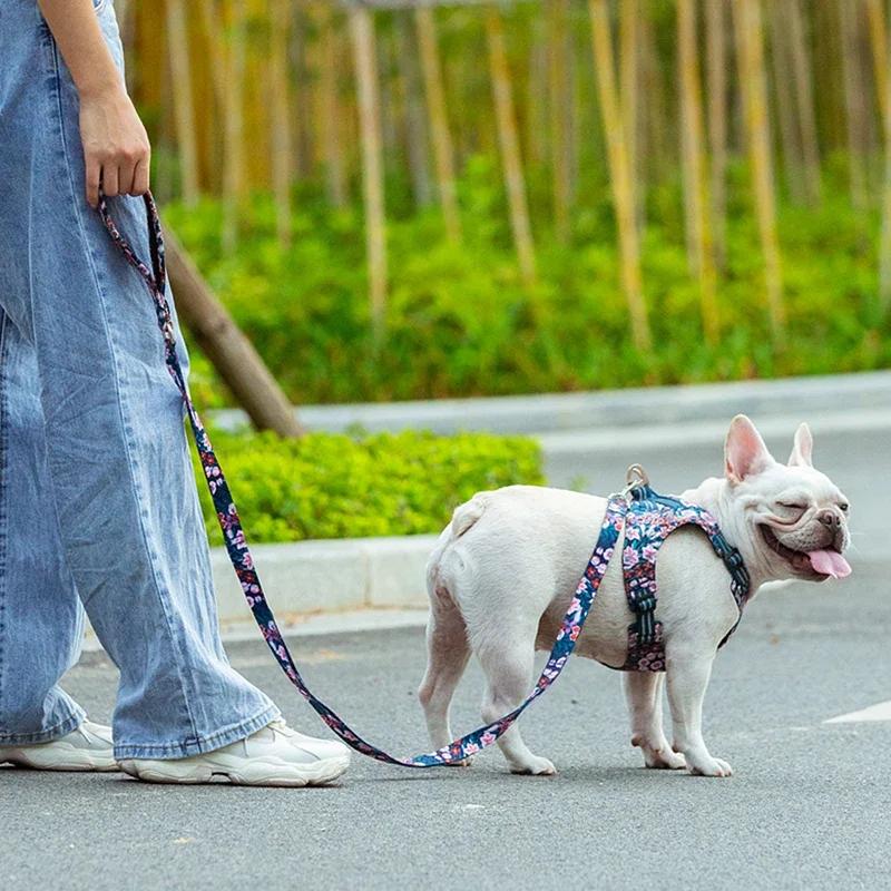 Truelove Blumen-Leine Neopren-gepolsterter Griff Zusätzliche Verkehrskontrolle Hund und Katze Stark genug und einfach zu bedienen Reise TLL3112