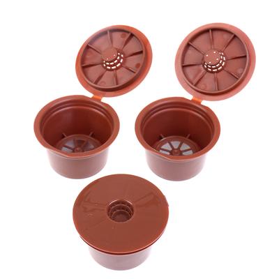 3 Pezzi Capsule Caffè Riutilizzabili per Caffitaly capsule caffè ricaricabili filtro caffè