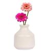 Jarrón/Maceta Decorativa de Cerámica para Sala de Estar, Decoración del Hogar Sin Flores (3.5 pulgadas)