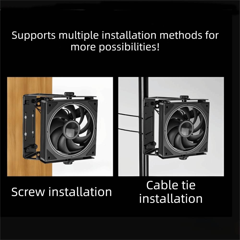 Adjustable External Cooling Fans Brackrts PC Cases Dissipate Brackets  Computer Accessories