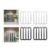 Holder Vertically or Horizontally Mounted Shelf Under Cabinet Coffee Pod Storage Capsule