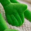 Frog Hand Puppet Soft Stuffed Plush Toys Cute Animal Frog Cosplay As a Prop Plushies Doll Gifts For Kids Stage Performance Props