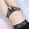 Women Thongs G Strings Crotchless Bandage Underwear Panties Sexy Calcinha Tanga Briefs Embroidered Panties