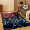 He Man Masters of The Universe Cartoon Carpet Rug for Bedroom Living Room Sofa Doormat Home Decor,Kid Game Area Rug Non-slip