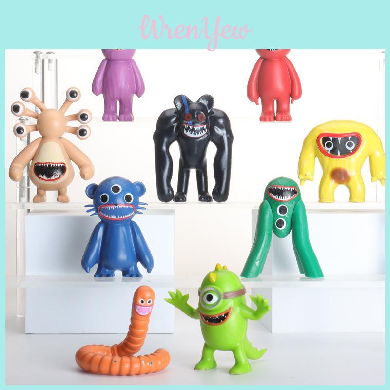 Delightful Pvc Monster Figurines Set Featuring Nine Unique Scary Characters Perfect For Collectors