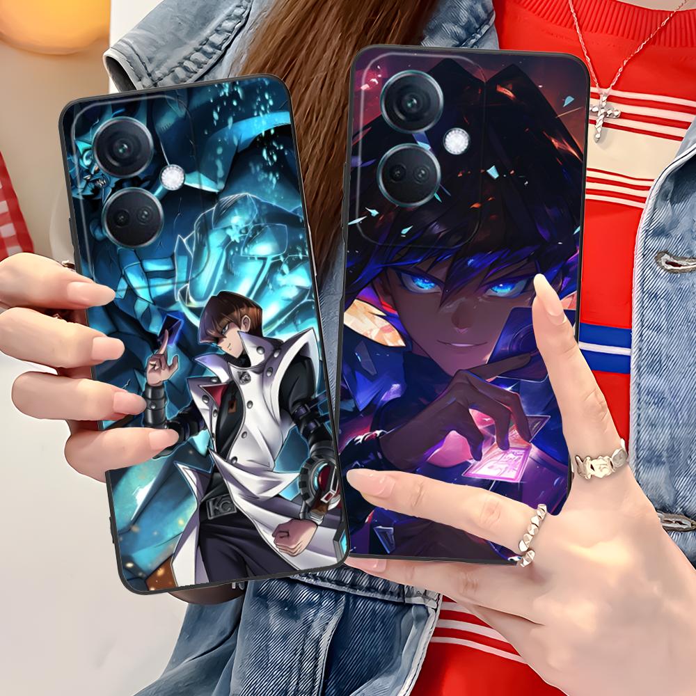 Yugioh Seto Kaiba Phone Case for OPPO Reno 14 13 12 11 10 9 8 7 6 5 F T Pro 5G Soft TPU Shockproof Cover