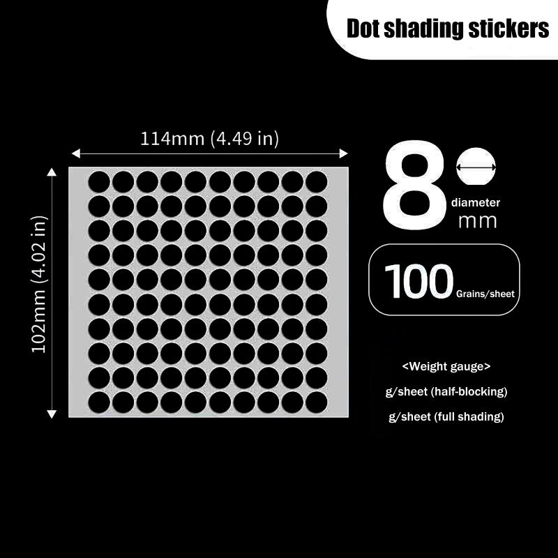 New 100pcs Black Light-Blocking Stickers For VR Glasses AI Intelligent Glasser Record Video Shading Sticker Privacy Stickers