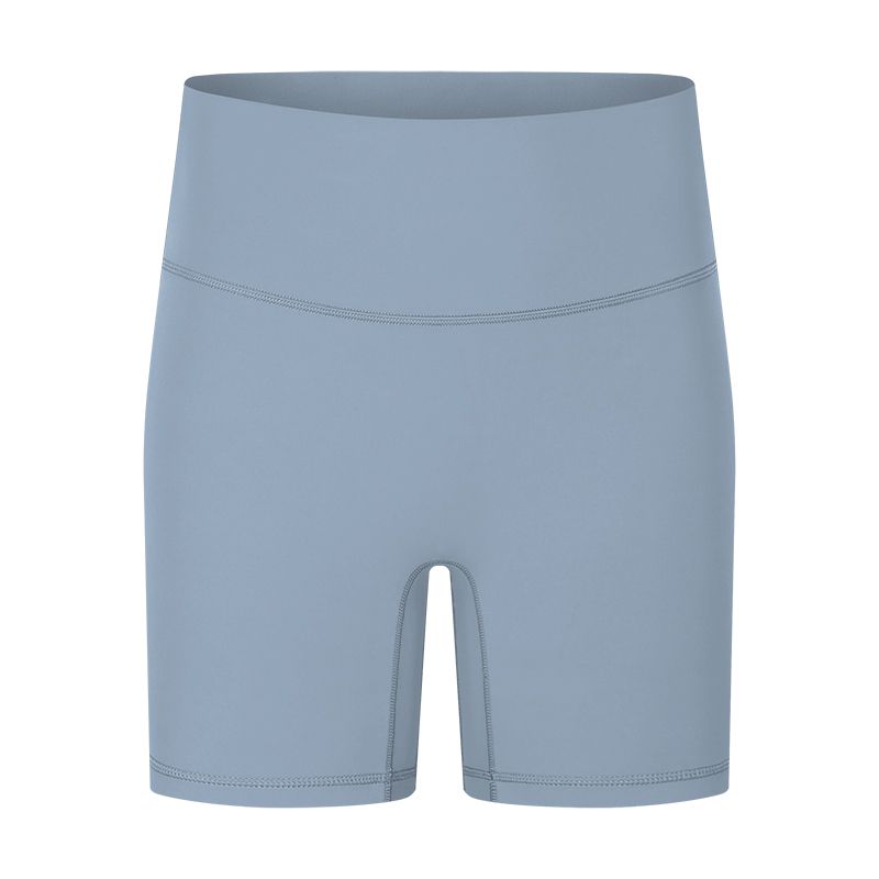 Nude Feel High Waist Yoga Shorts Outwear Thin Quick-Drying Sports Shorts Women's Tight Three-Point Fitness Shorts Women's Hip Lifting