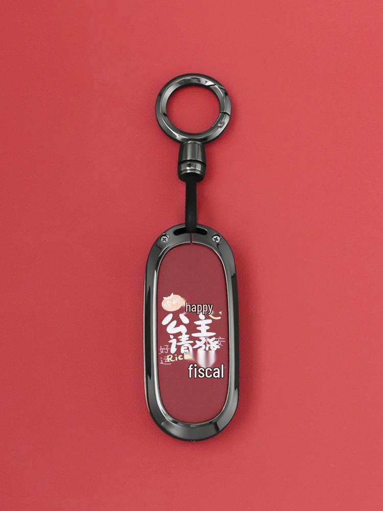 Li Auto Key Case: Compatible with L7, L9, L6, One, and L8 models; Unisex MEGA Accessories Shell Buckle.