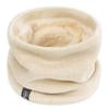 Autumn and winter solid color scarves for men and women riding windproof, piled and thickened warm wool pullover scarves are versatile