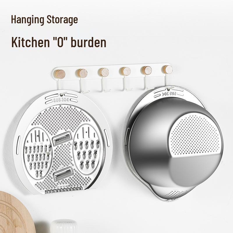316 Stainless Steel Rice Washing and Vegetable Drain Basket Grater
