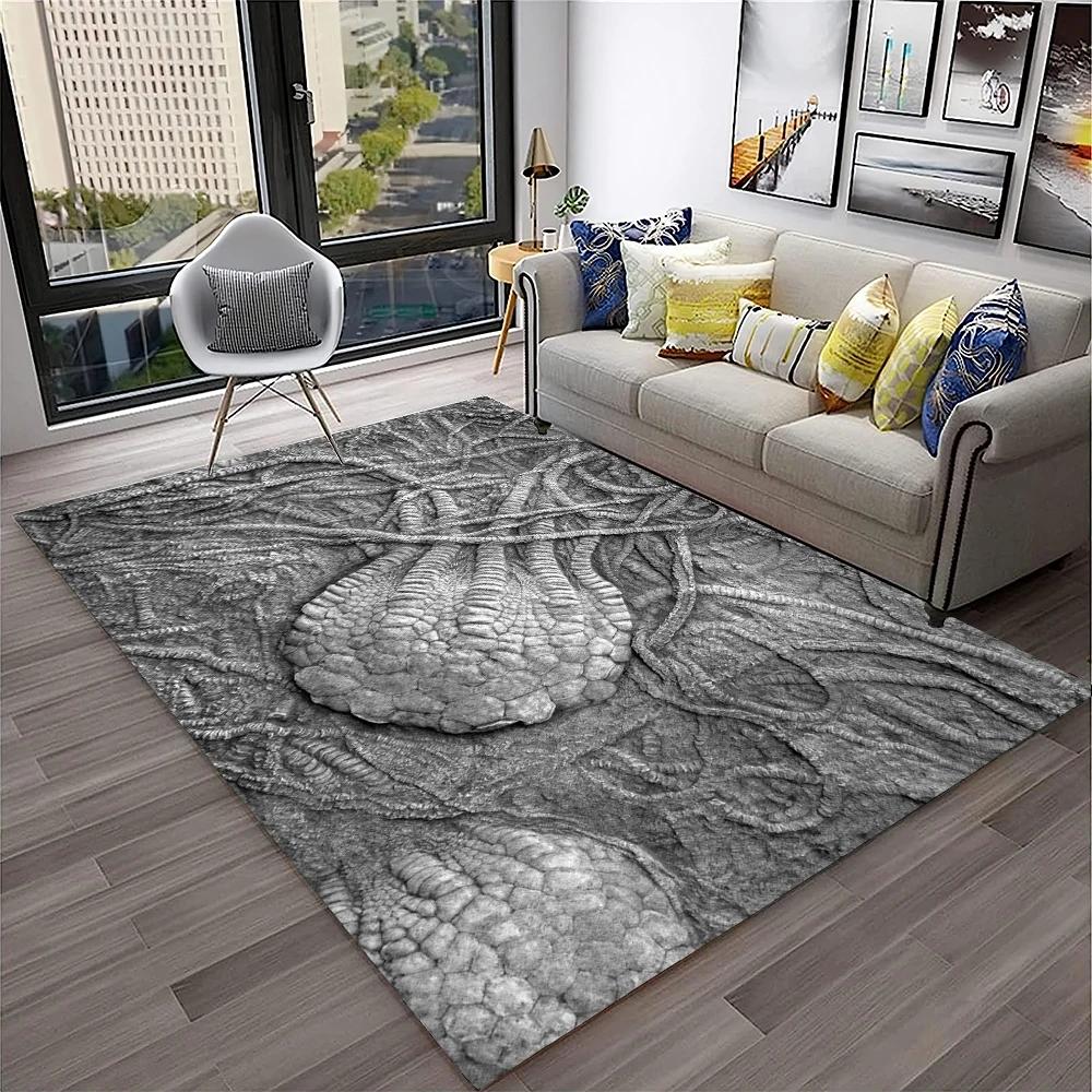 3D Dinosaur Animal Fossil Series Carpet HD Rug for Home Living Room Bedroom Sofa Doormat Decor,kids Area Rug Non-slip Floor Mat