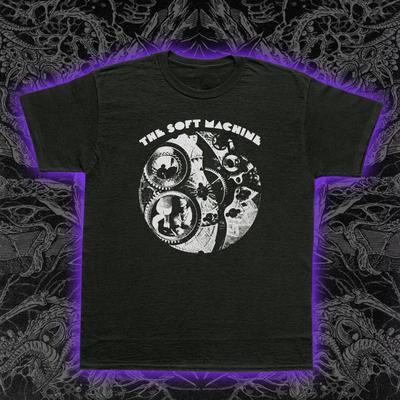 Soft Machines Debut Album Tshirts Featuring Progressive Rock and Psychedelic Jazz Pure Cotton Couple Streetwear Tops
