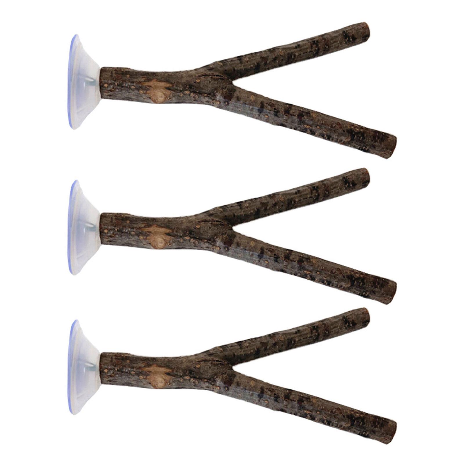 3 шт. Прочность Подставка для птиц Деревянные жердочки для птиц Подставка Столбик Инструмент для дрессировки домашних птиц Аксессуары для птичьей клетки Игрушка для питомца A