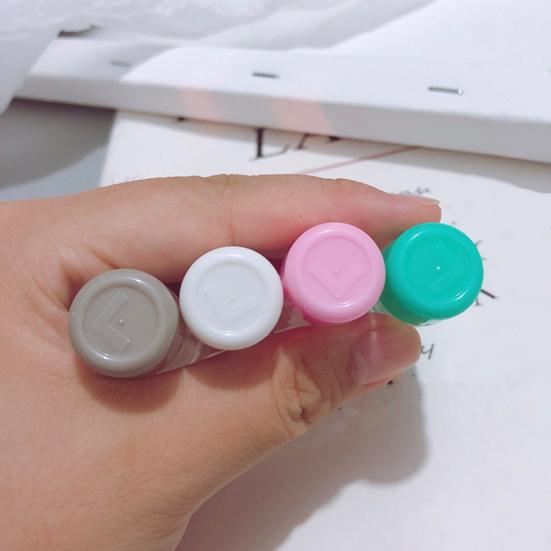 Yousheng Dust-proof Contact Lenses Case Minimalist Reusable Transparent Cup Body Contact Lenses Holder for Makeup