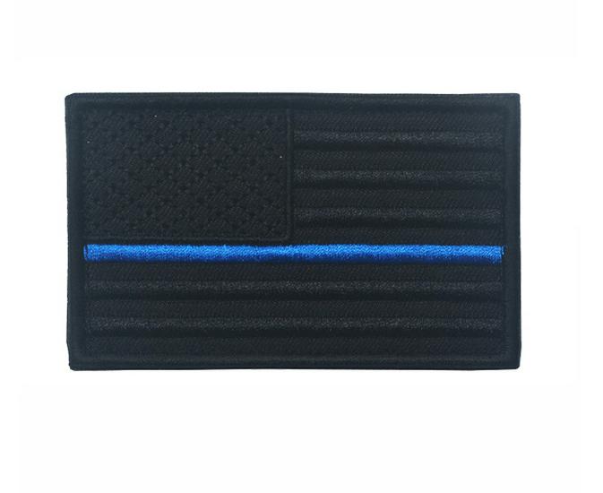US Flag Embroidered Velcro Patch for Backpack or Shoulder