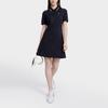 Fila Classic Business French Knit Casual Polo Dress Women Dresses Legendary-Blue F11W321303ANV