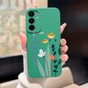 For Samsung Galaxy A25 A26 A36 A56 5G Case Cute Flowers Silicone Soft Protective Cover For SamsungA25 A26 A36 A56 Fundas Coque