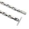 Stainless Steel Geometric Link Chain Bracelets for Women Men T Bar Lock Clasp Hand Jewelry Gifts Trendy Bracelets