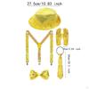 Sequin Hat Costume Set Men Women for Celebration Nightclub Role Play