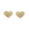 Nipple Stickers - Bijoux Indiscrets Flash Heart Gold