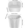 Laundry Hampers, 3 Tier Laundry Baskets Dirty Clothes Hamper with Wheels for Home, Dorms, Laundry Room and Apartment