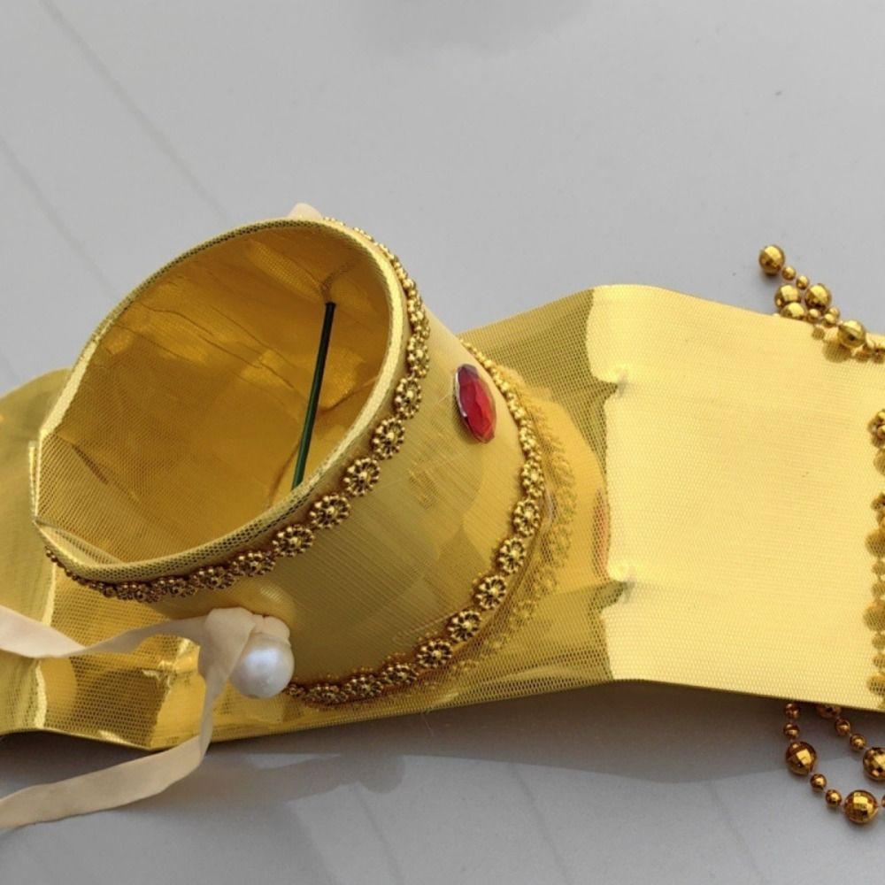 Dynastie Tang Koruna čínského císaře Han dynastie Hanfu Cosplay čelenka pro styling vlasů