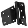 4Pcs Heavy Duty Black Iron Gate Hinges Replacement Barn Gate Hinge Hardware Folding Garden Gate Hinge Easy to Use