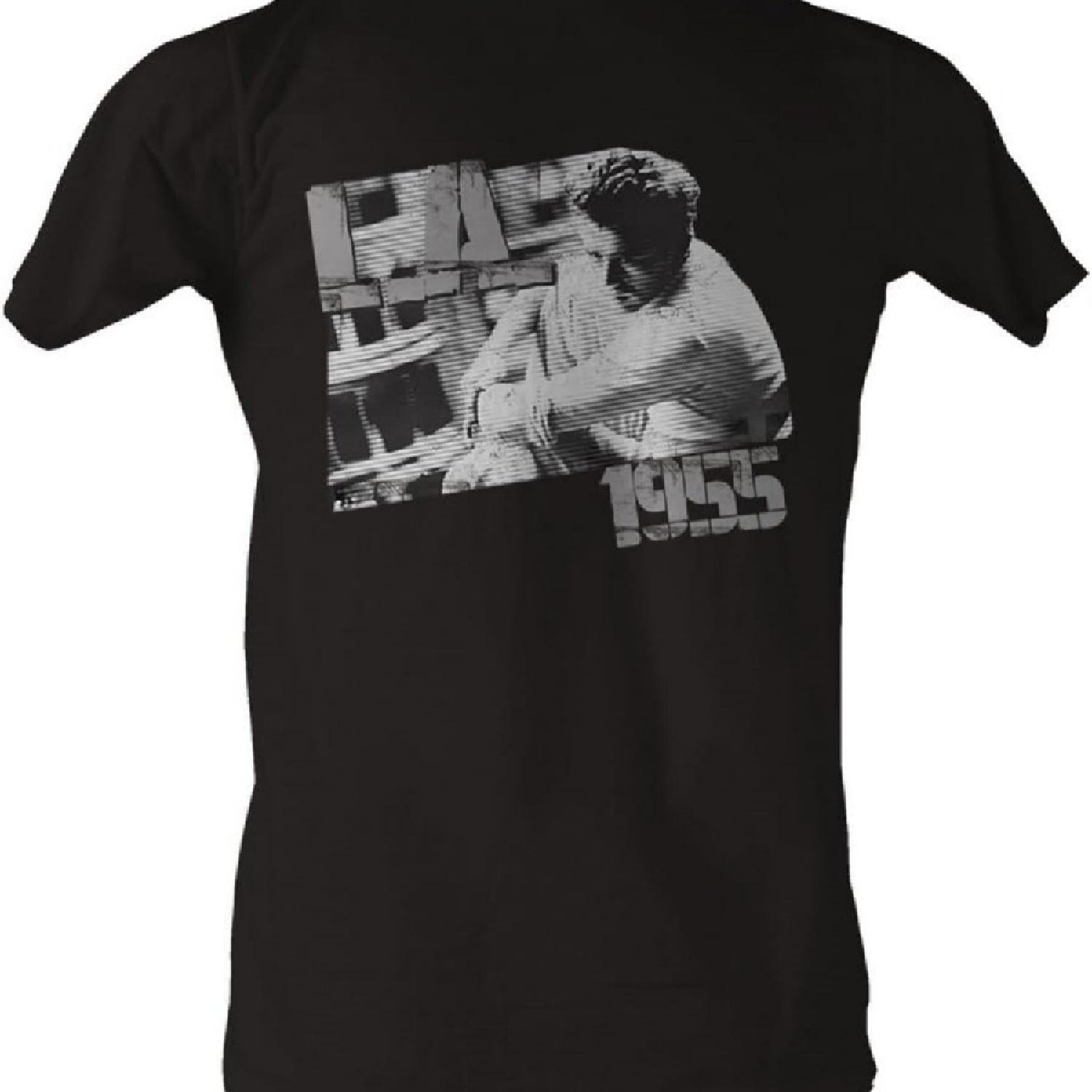 

Джеймс Дин - Футболка мужская James Tv цвета уголь XXXXXL чёрный