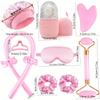 Lazy No-heat Curling Iron Combination Set, Curling Hair Artifact, Pillowcase, Eye Mask, Nightcap, Eye Mask Combination.