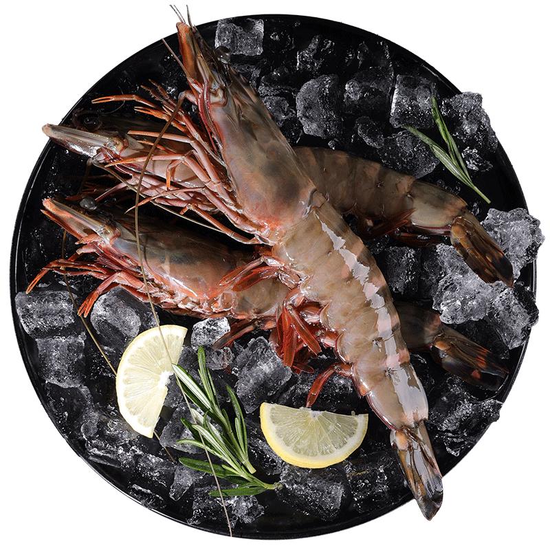 Haimingwei Frozen Wild Giant Black Tiger Prawns