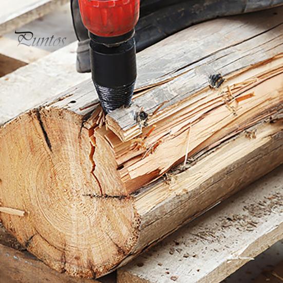 Splitter Drill Tool 324250mm Wood Bit Firewood Log With Hex Metal Bit Round Shank Handle Heavy Duty Electric Hammer Antislip