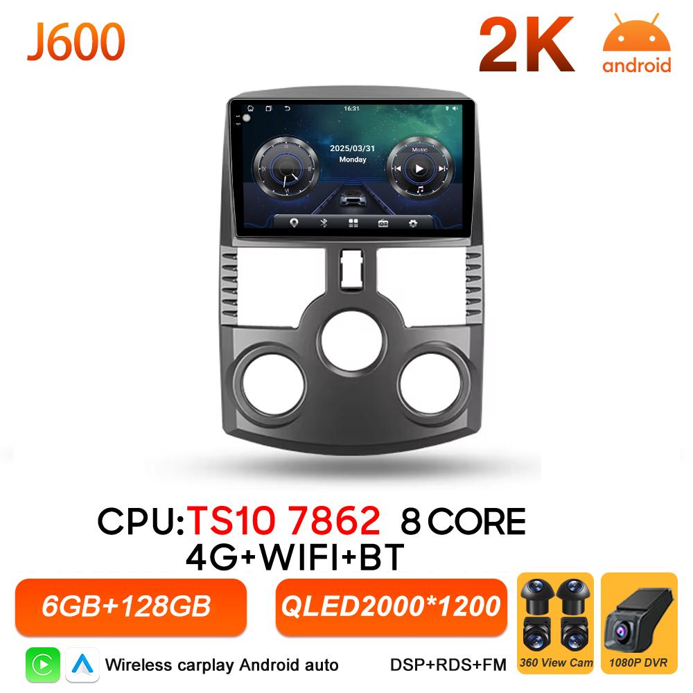 Android 16 Auto Car Radio For Toyota Rush DAIHATSU TERIOS Video Multimedia Player 2k Touch Screen 5G Wifi Bluetooth Wireless RSD