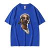 Rapper Snoop Dogg Funny Meme Graphic T Shirt Vintage Hip Hop Harajuku Tshirts Unisex Casual 100% Cotton T-shirt Streetwear