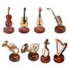 Wind Up Music Box,Violin Mechanism Musical Box Miniature Musical Instrument Table Ornament for Office Home Decorations