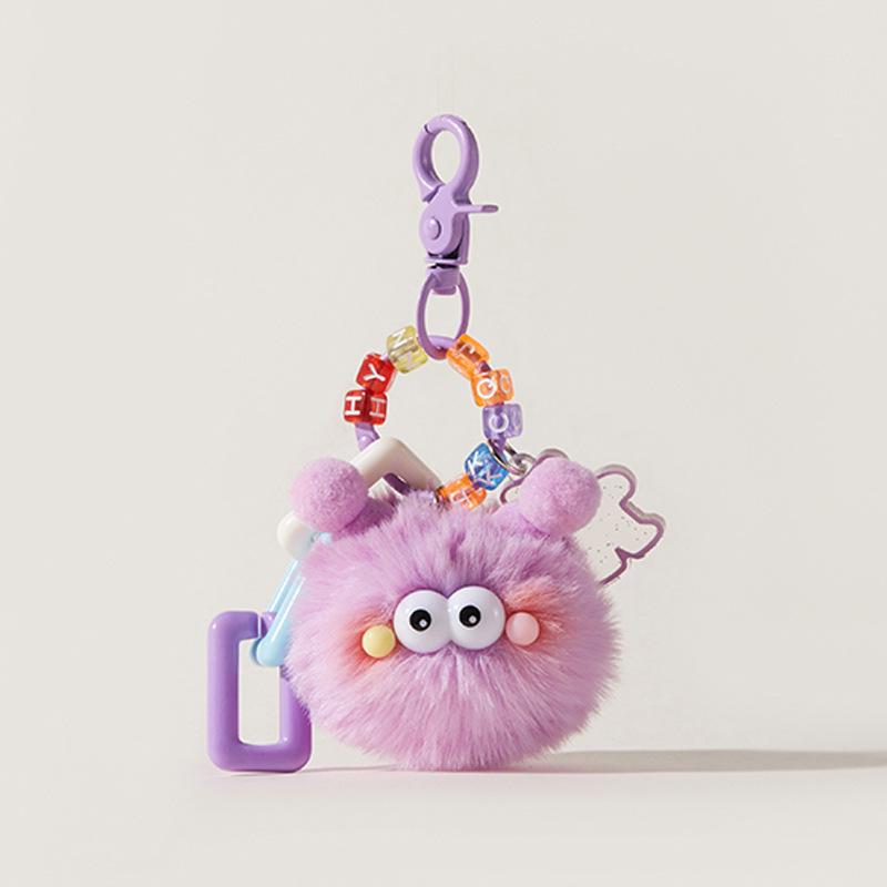 Charming Ladybug Blush Plush Keychain and Ornament