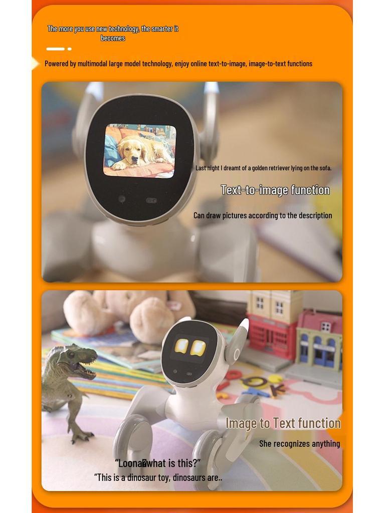 Loona AI Robot: Programmable, High-Tech Voice Conversation with Genuine ChatGPT Integration.