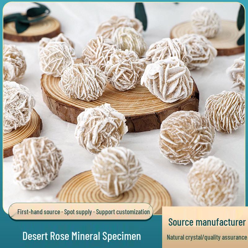 Natural Moroccan Desert Rose Crystal Specimen for Decoration