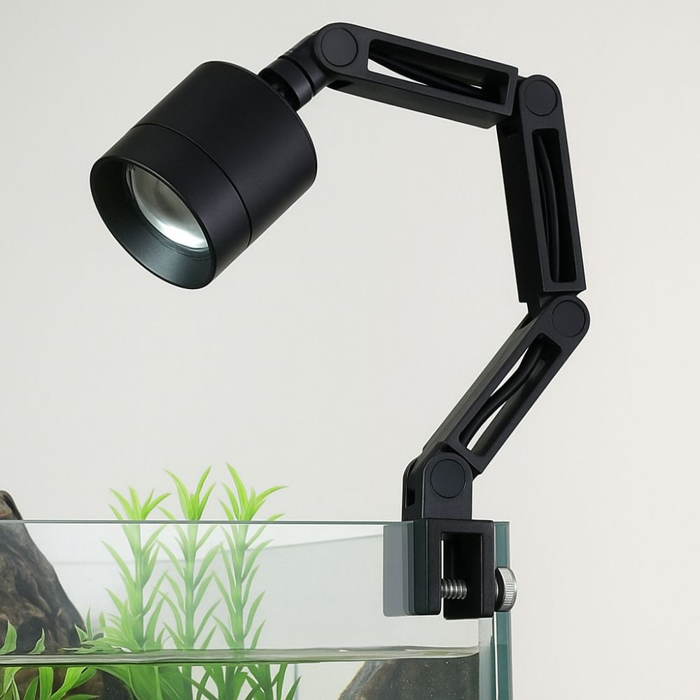3 Color Modes Aquarium LED Light Adjustable Zoom Aquarium Plant Light  Desktop Fish Tank