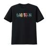 Lab Tech T Shirt Medical Laboratory Science Microbiologist Life Vintage Breathable Top For Everyday Wear Unisex Fashion