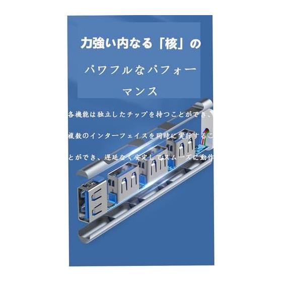USB 3.0 Hub 4-in-1 Ultra Thin Portable USB3.0 Maximum Transmission Speed 3.0Gbps USB Expansion Compatible with Windows/Mac/PS4/PS5/Chromebook, Etc.