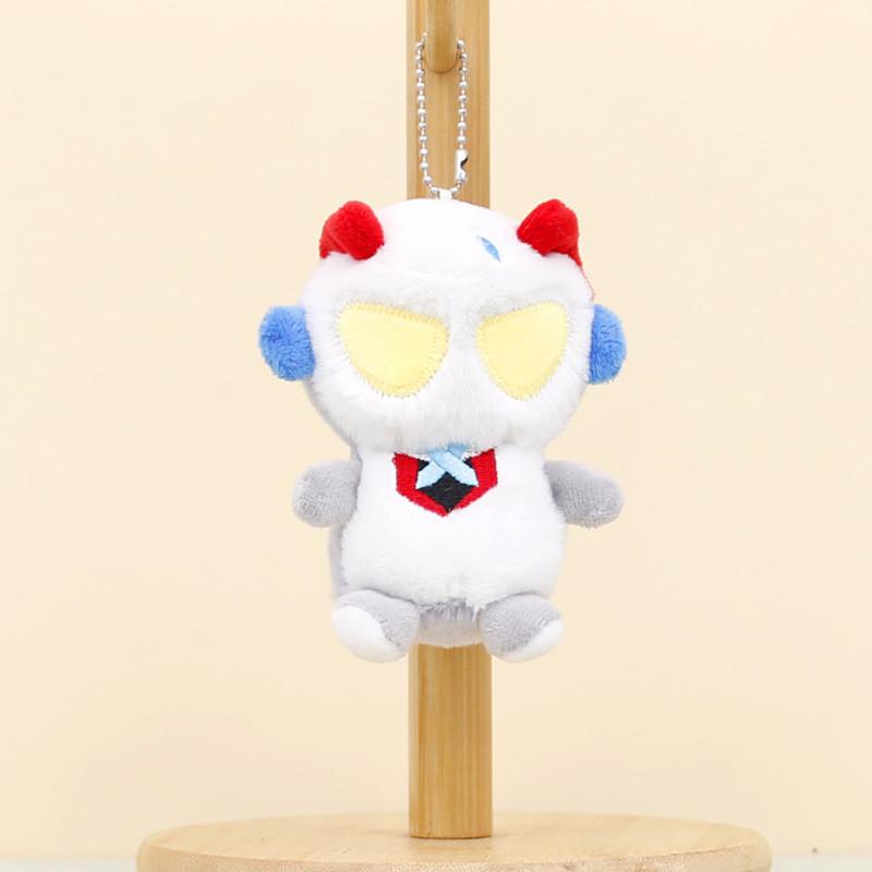 Adorable Ultraman Plush Toy Keychain Collectible Soft Pp Cotton Small Doll Wholesale