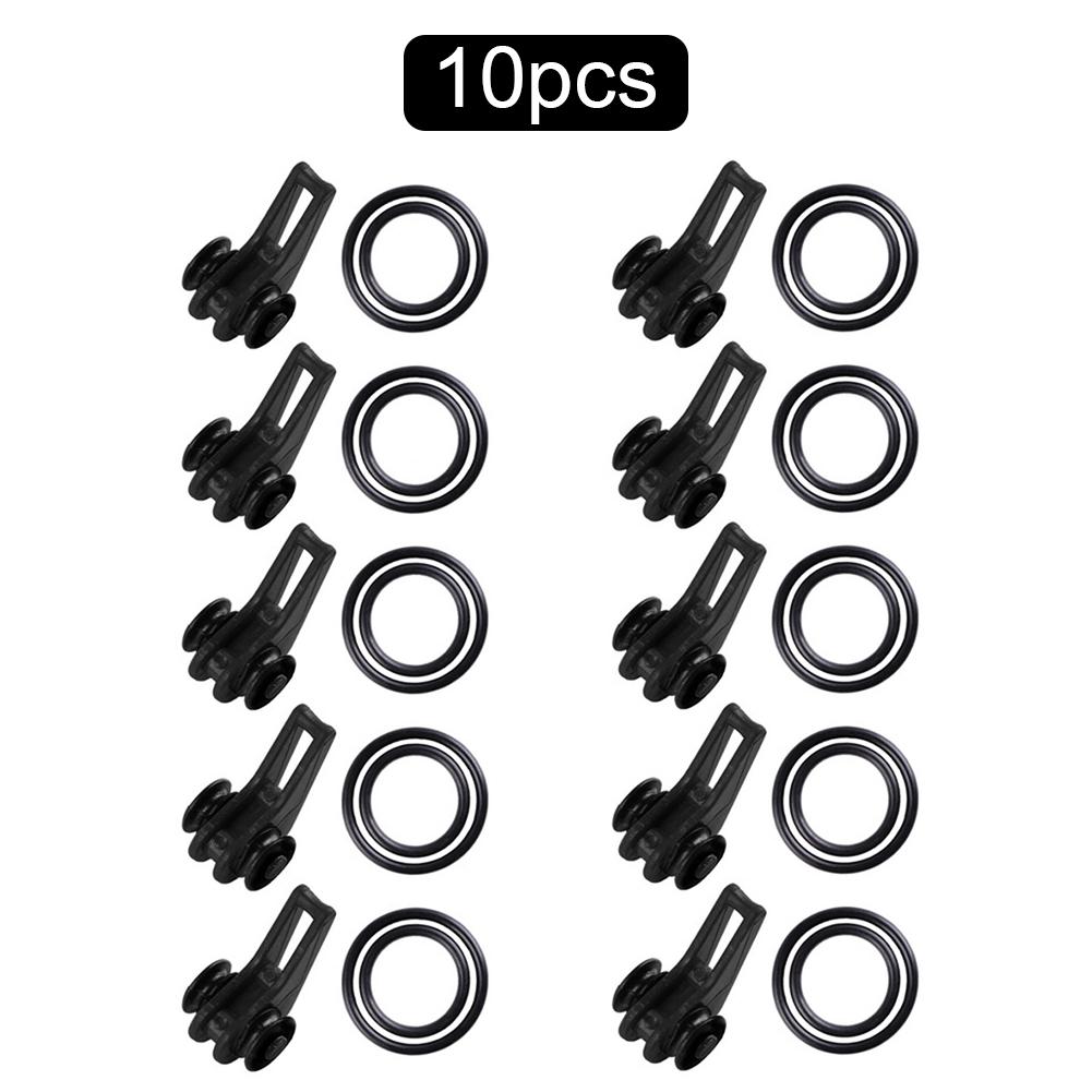 100-10PCS Fishing Hook Keeper Holder Fishing Rod Hook Keeper Fish Bait Hanger Portable Accessories Fixed Bait Lure Jig Hooks