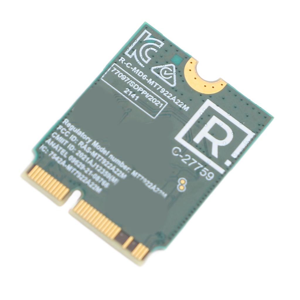 RZ616 MT7922A22M M.2 WiFi6E Wireless Card Module Adapter 5374Mbps Bluetooth 5.2 Tri Band for Wins 10 11